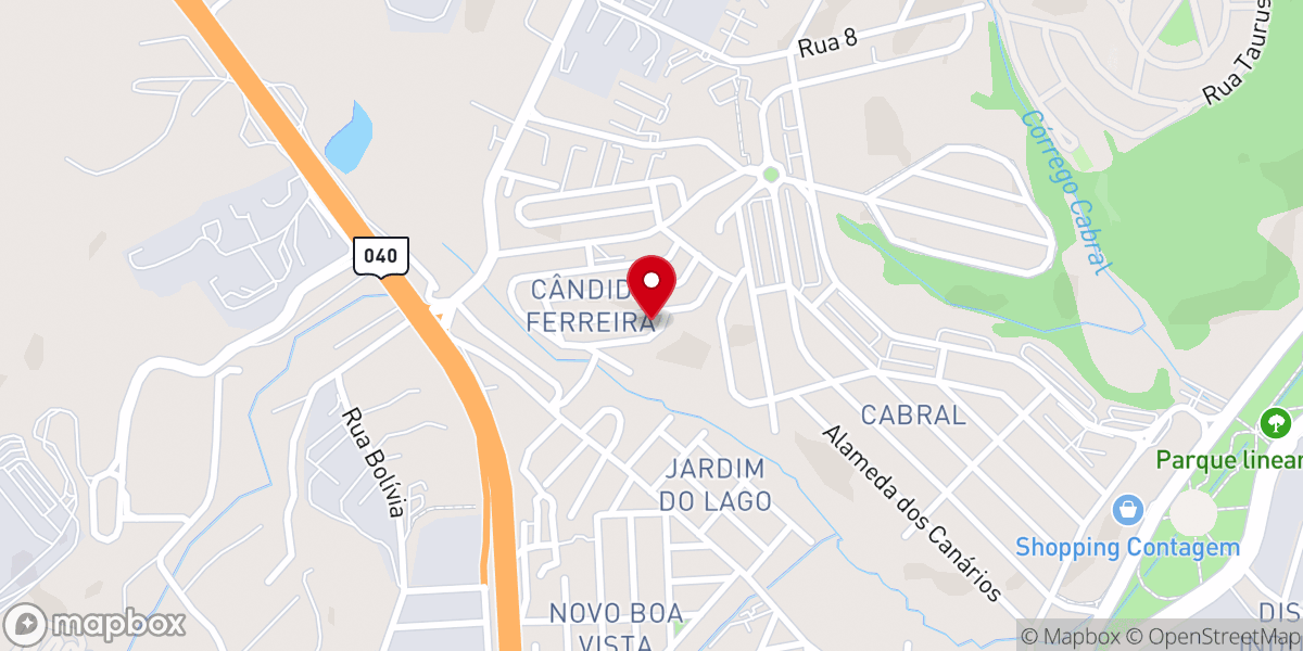 Map showing location of Igreja Batista Tempo de Deus - IBTD
