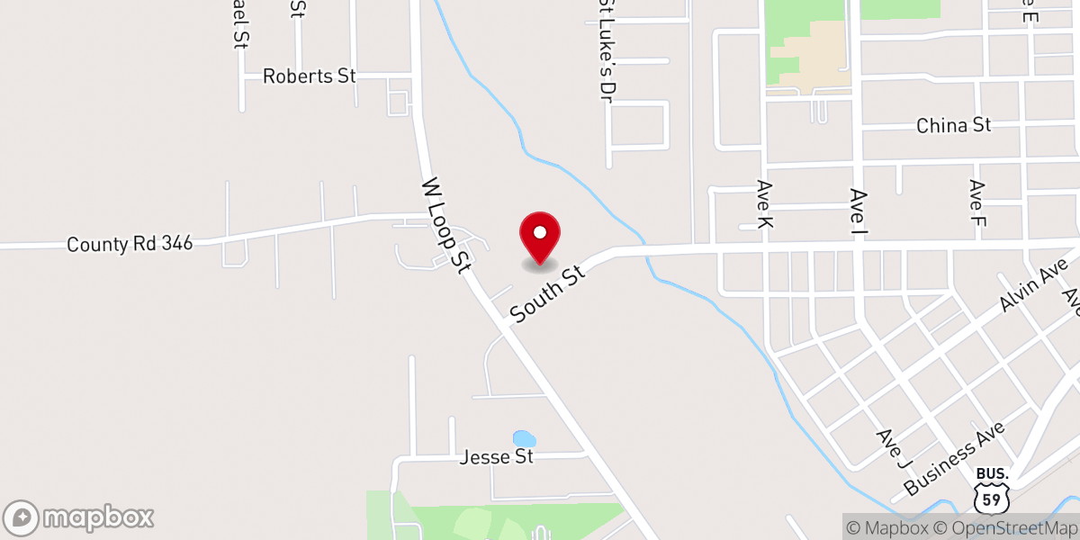 Map showing location of Grace Point Community Church