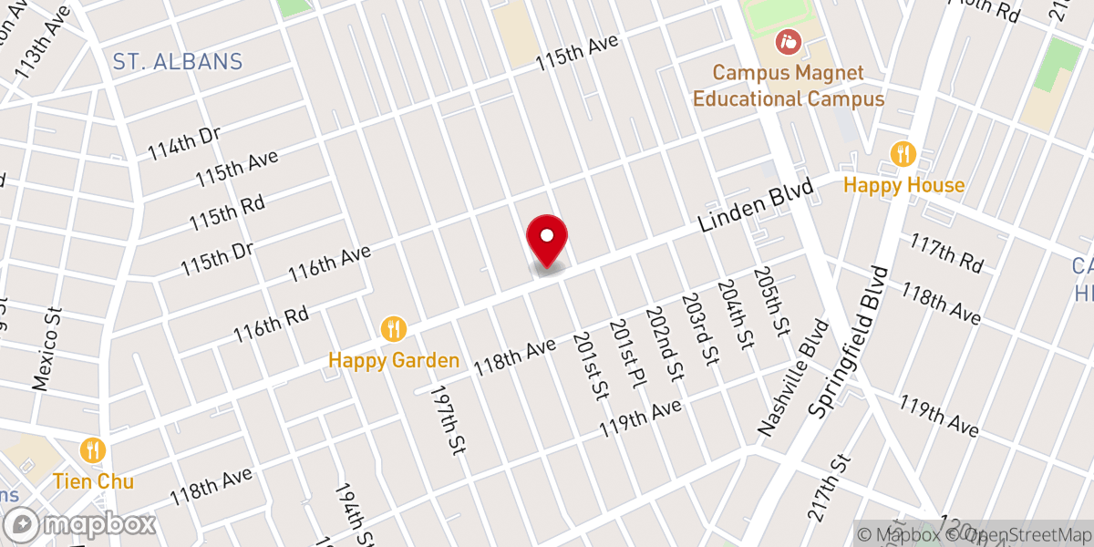 Map showing location of The Lord Our Righteousness Worship Center Church