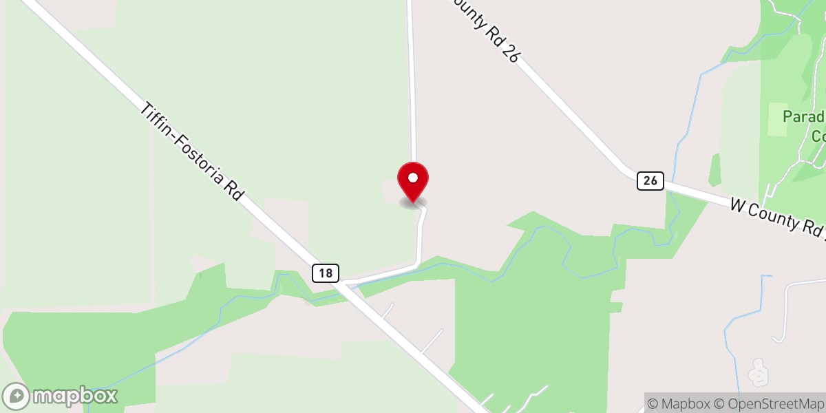Map showing location of Arlington Acres