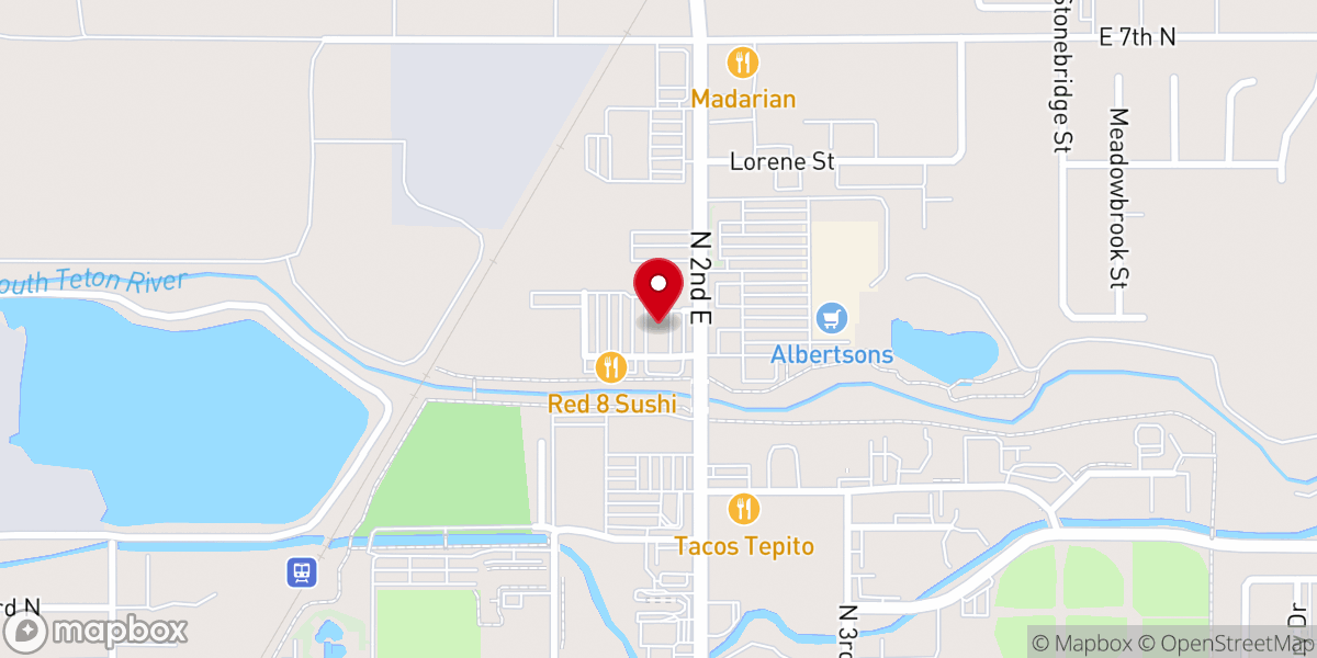 Map showing location of Deseret Industries Thrift Store & Donation Center