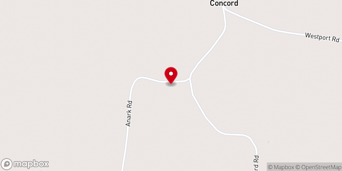 Map showing location of Mud Creek Primitive Baptist Church