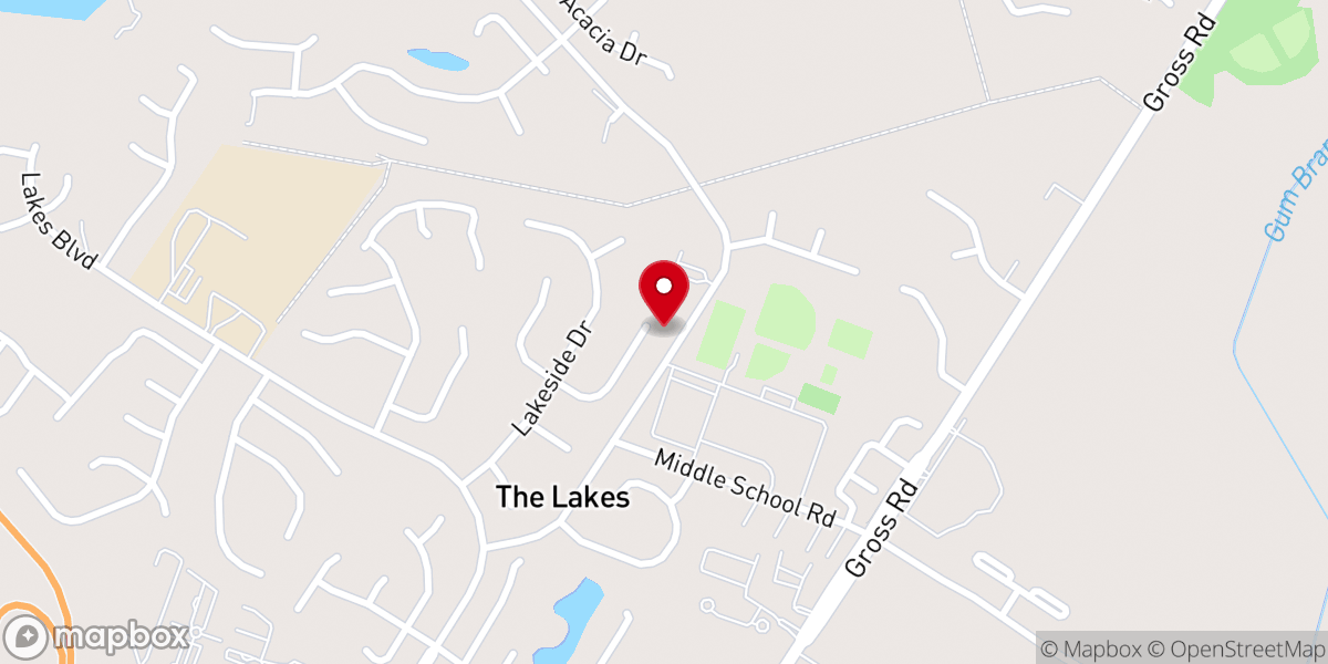 Map showing location of End Time Gospel Assembly