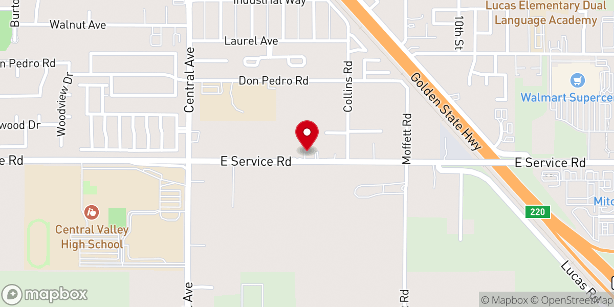Map showing location of Bethel Tabernacle