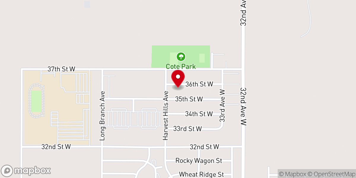 Map showing location of New Beginnings Church of God