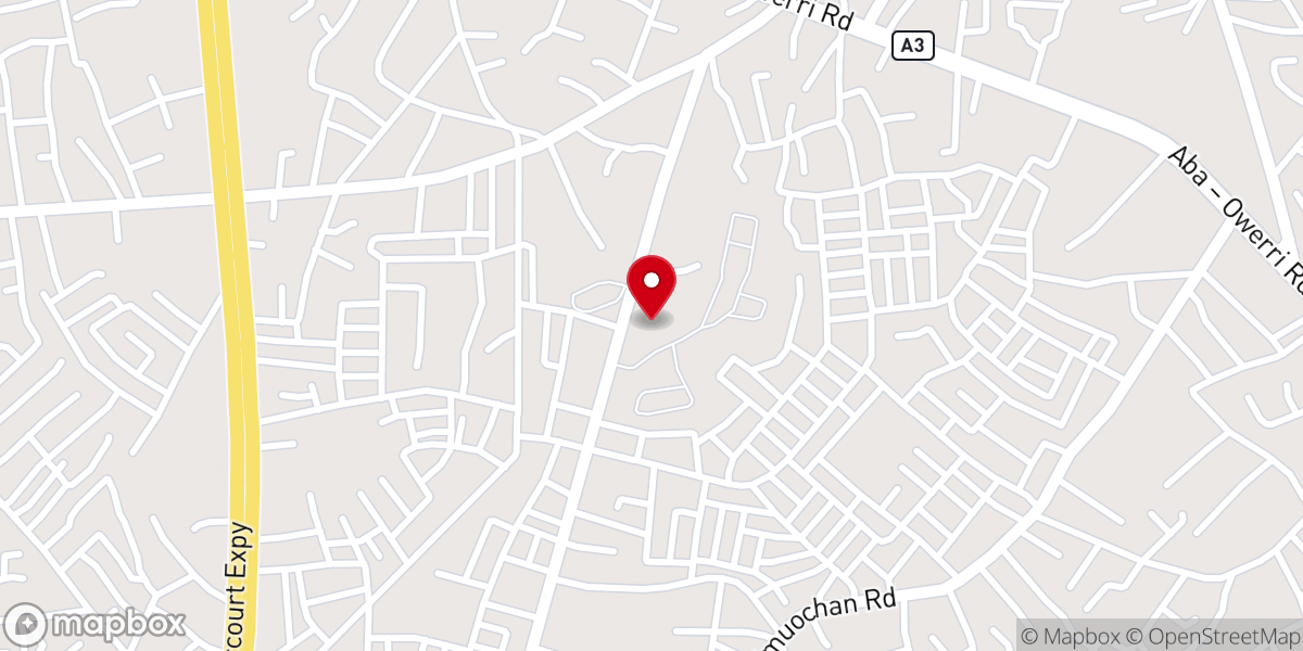 Map showing location of The Lords Chosen Churches