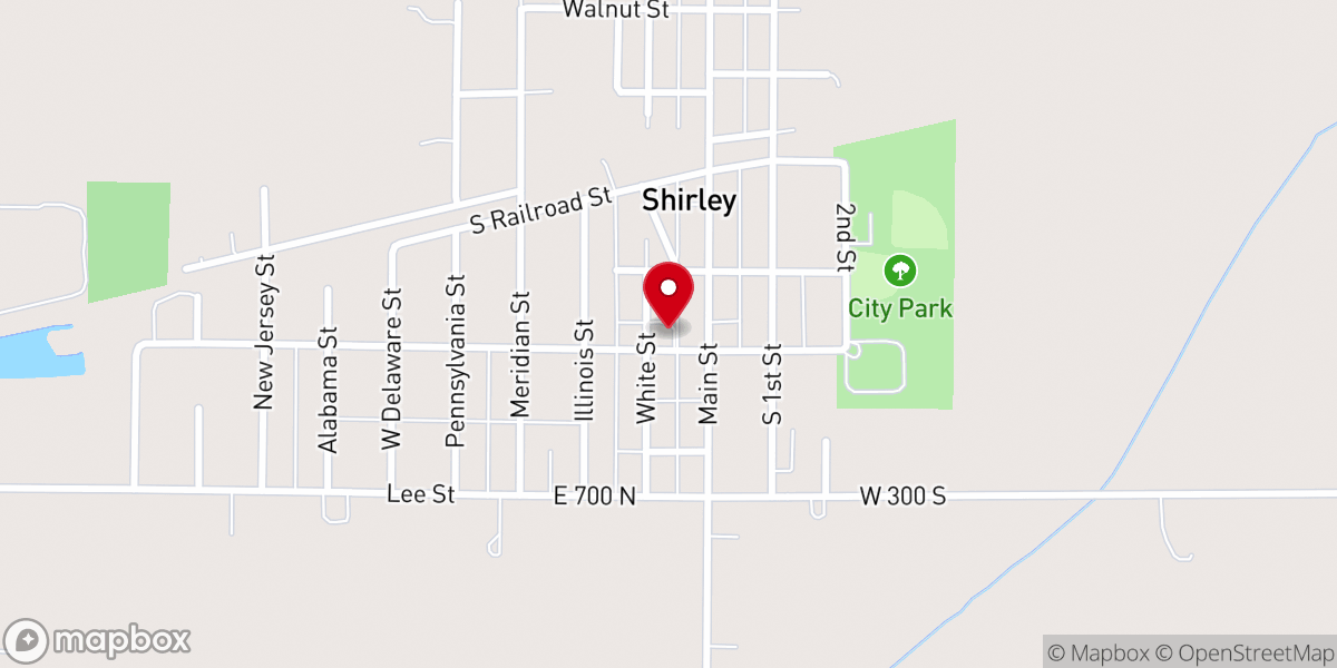 Map showing location of Elevate Church of the Nazarene