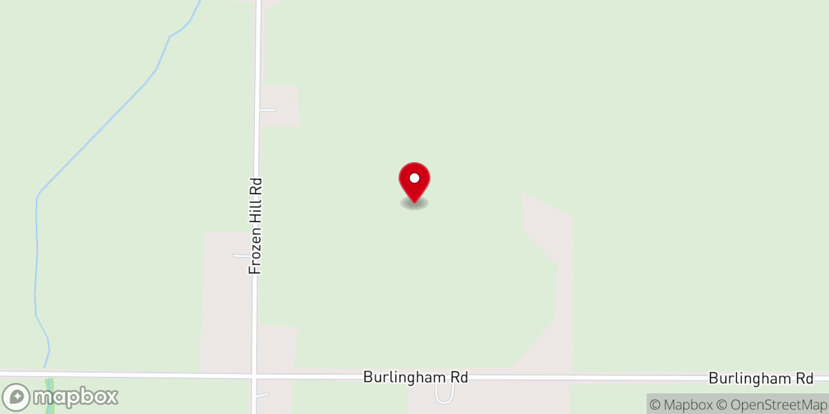 Map showing location of Lionheart Chapel