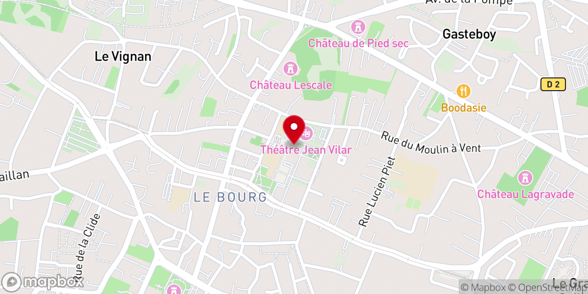 Map showing location of Église Saint-Martin
