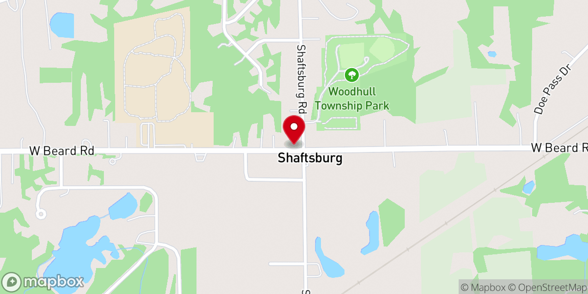 Map showing location of Community Bible Church