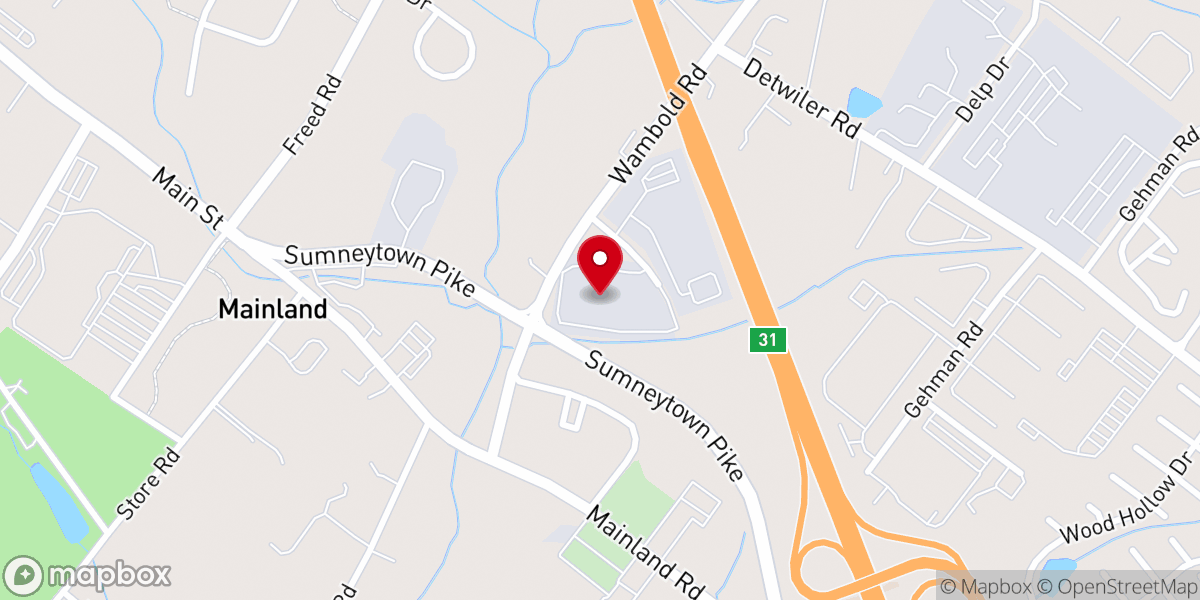 Map showing location of Accupac