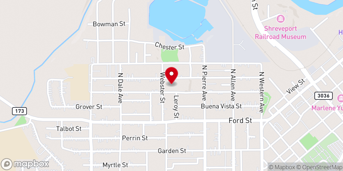 Map showing location of Mt Canaan Baptist Church