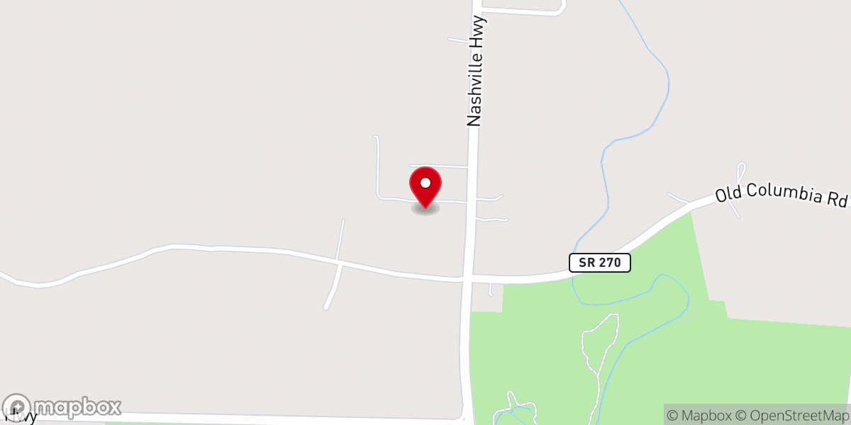 Map showing location of New Vision Outreach Church