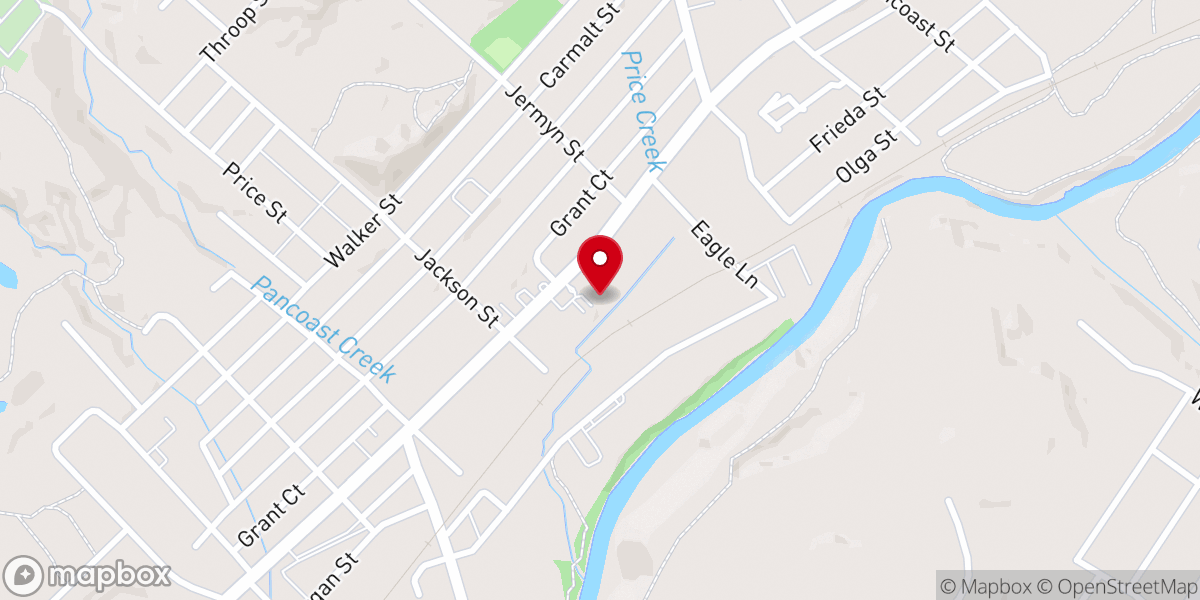 Map showing location of Cornerstone Alliance Church
