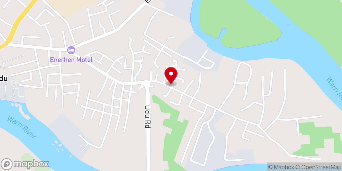Map showing location of St. Michael's Anglican Church