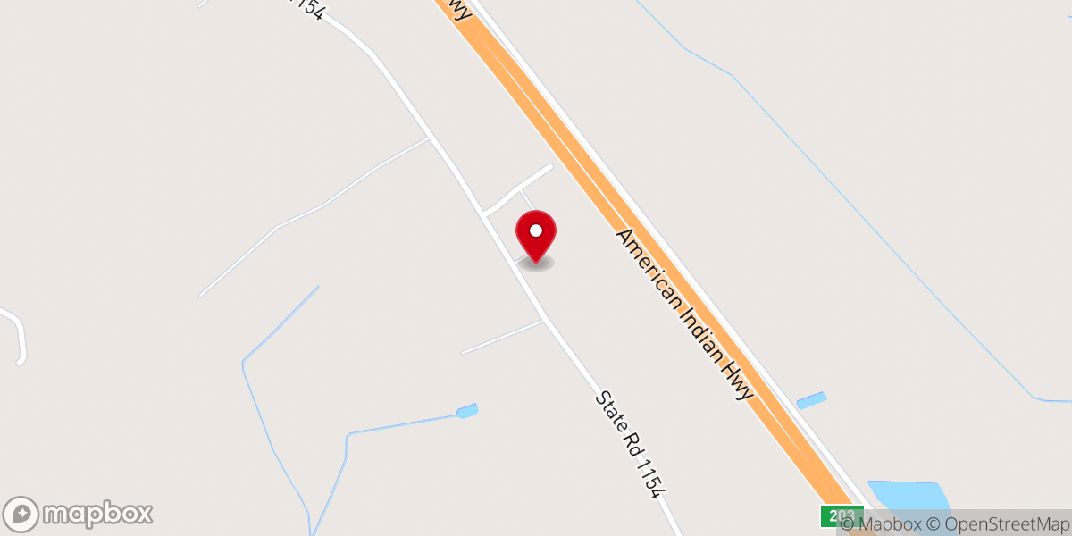 Map showing location of Rockingham District Native