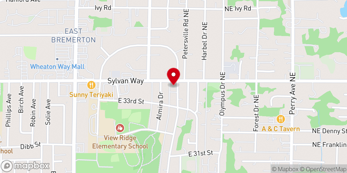 Map showing location of Living Waters Fellowship