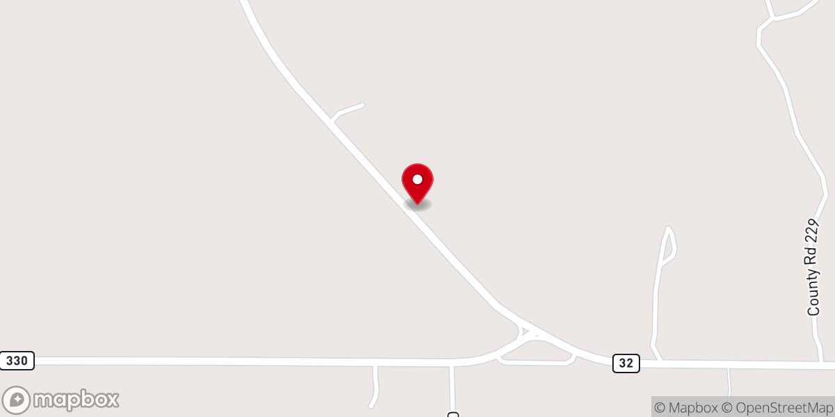 Map showing location of Lake Crossover
