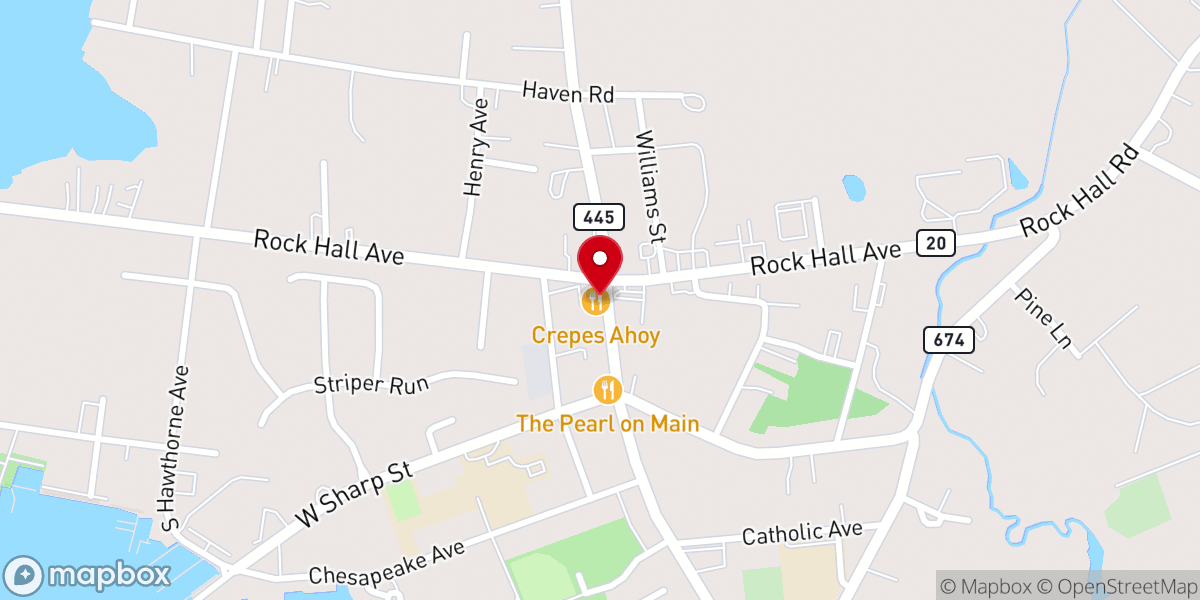 Map showing location of Holy Trinity AME Church