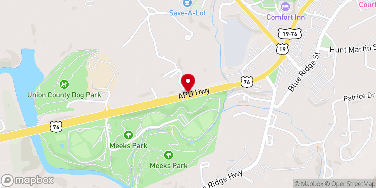 Map showing location of Oasis