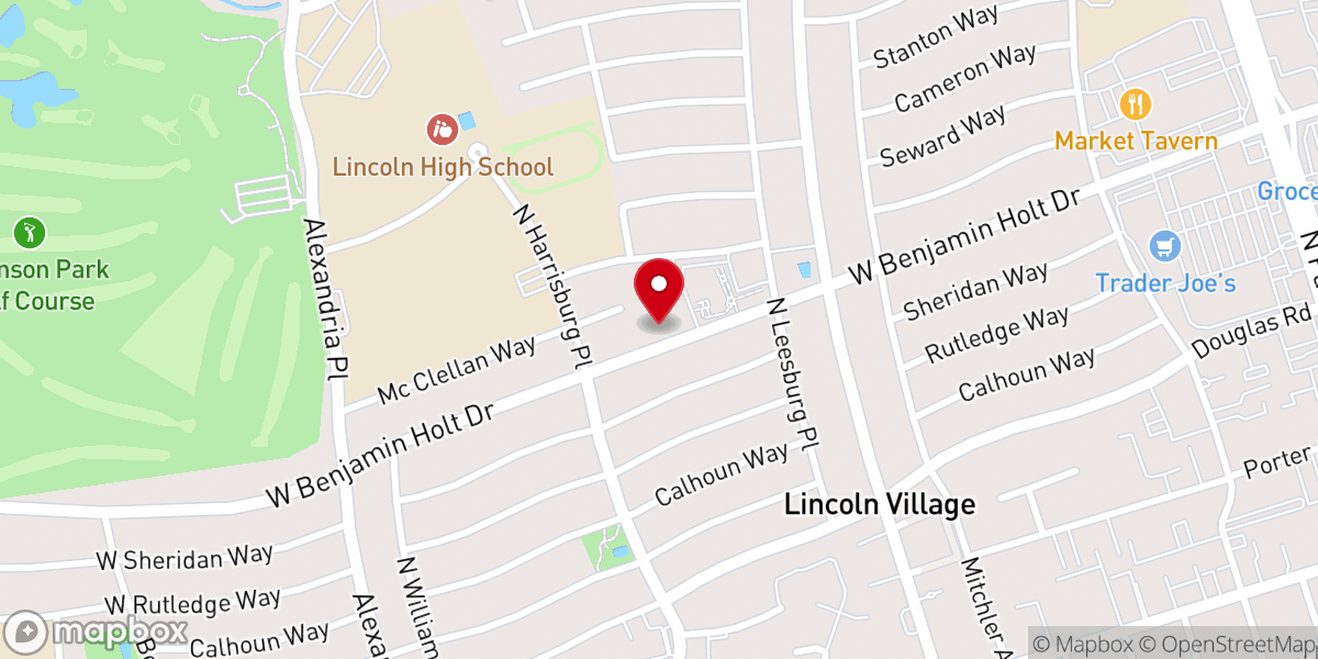 Map showing location of Presentation Parish School
