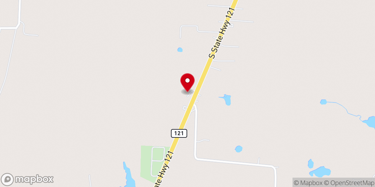 Map showing location of New Home Pentecostal Church