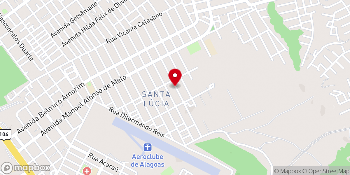 Map showing location of Igreja Pentecostal Tempo De Libertação