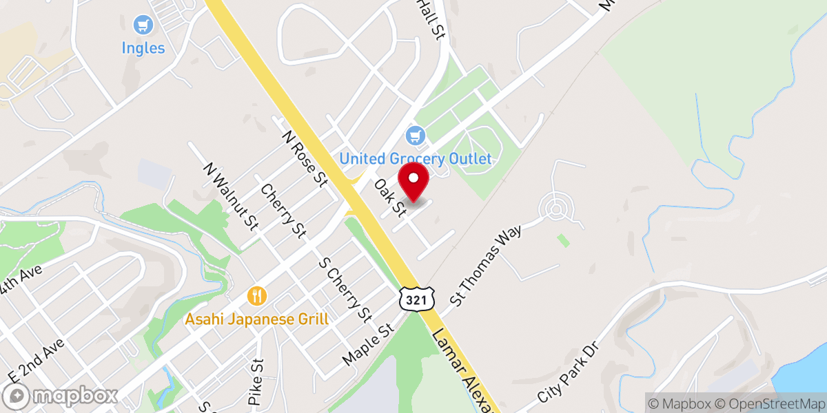 Map showing location of Chocsonism Church of worship