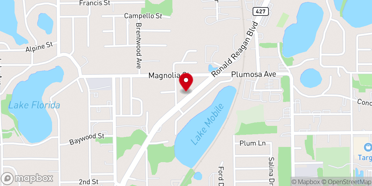 Map showing location of St Peter Free Will Baptist Church