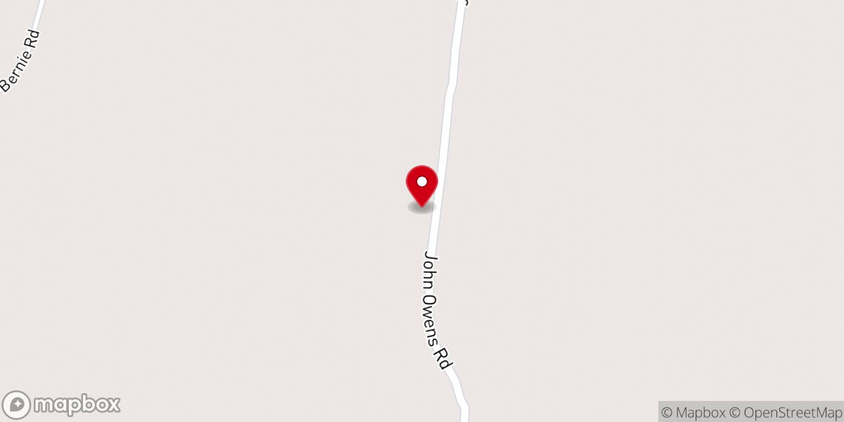 Map showing location of Mount Salem M.B. Church