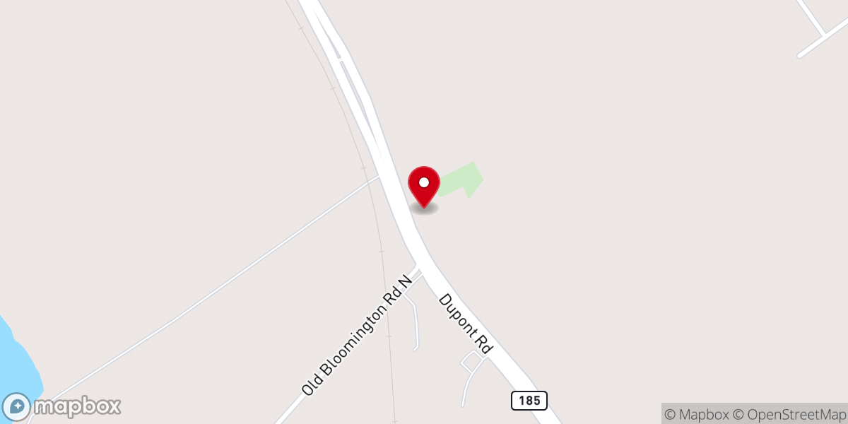 Map showing location of Crescent Valley Baptist Church