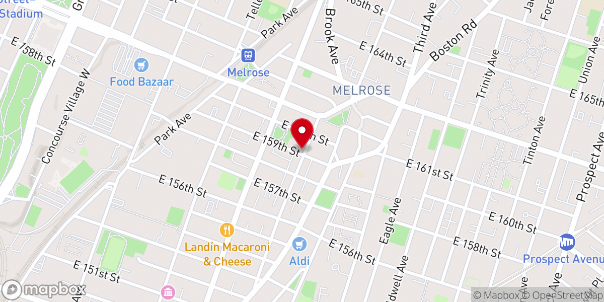 Map showing location of Iglesia Pentecostal 5ta Luz En Medio De Las Tinieblas