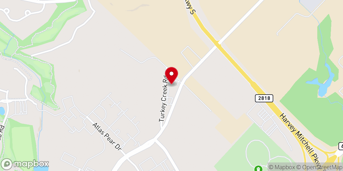 Map showing location of New Heights Church