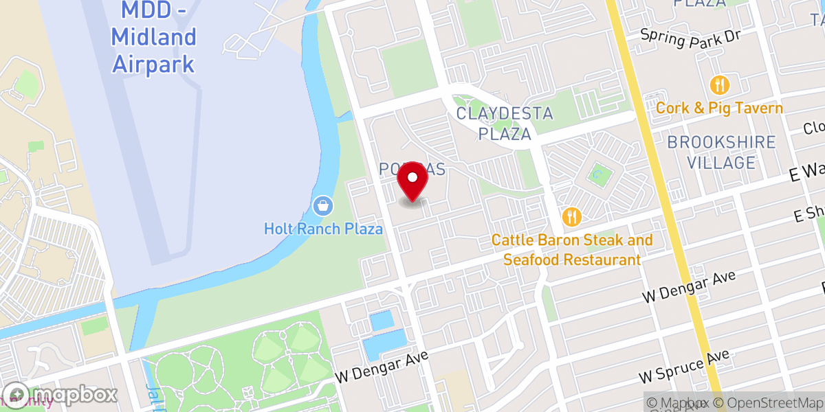 Map showing location of Christ Church Midland - Anglican Communion