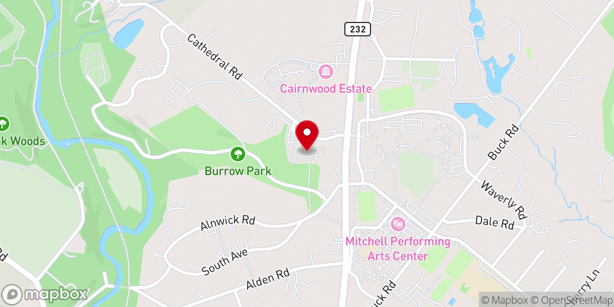 Map showing location of New Church Books