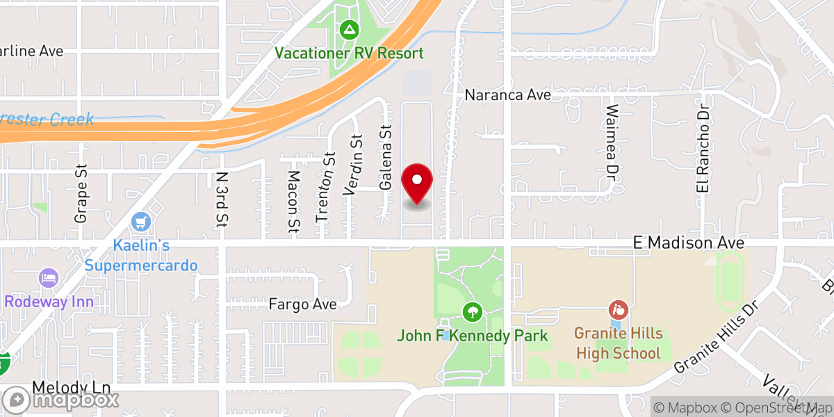 Map showing location of Chain Reaction Church