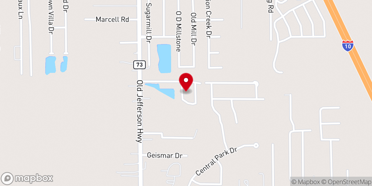Map showing location of Rivergate HOA