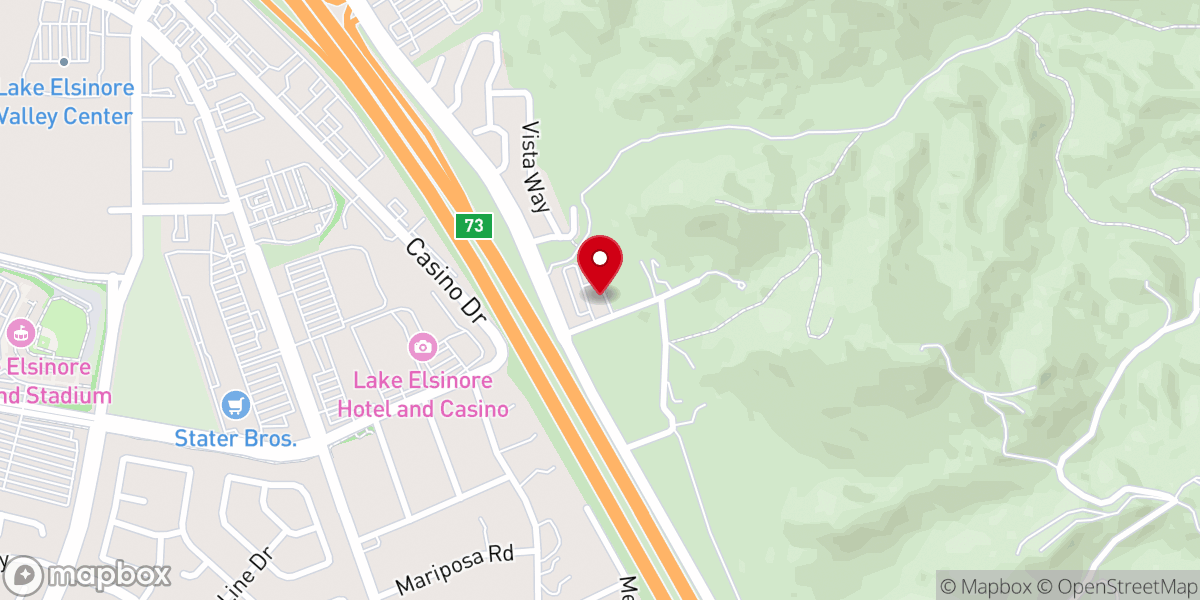 Map showing location of Bread of Life Church