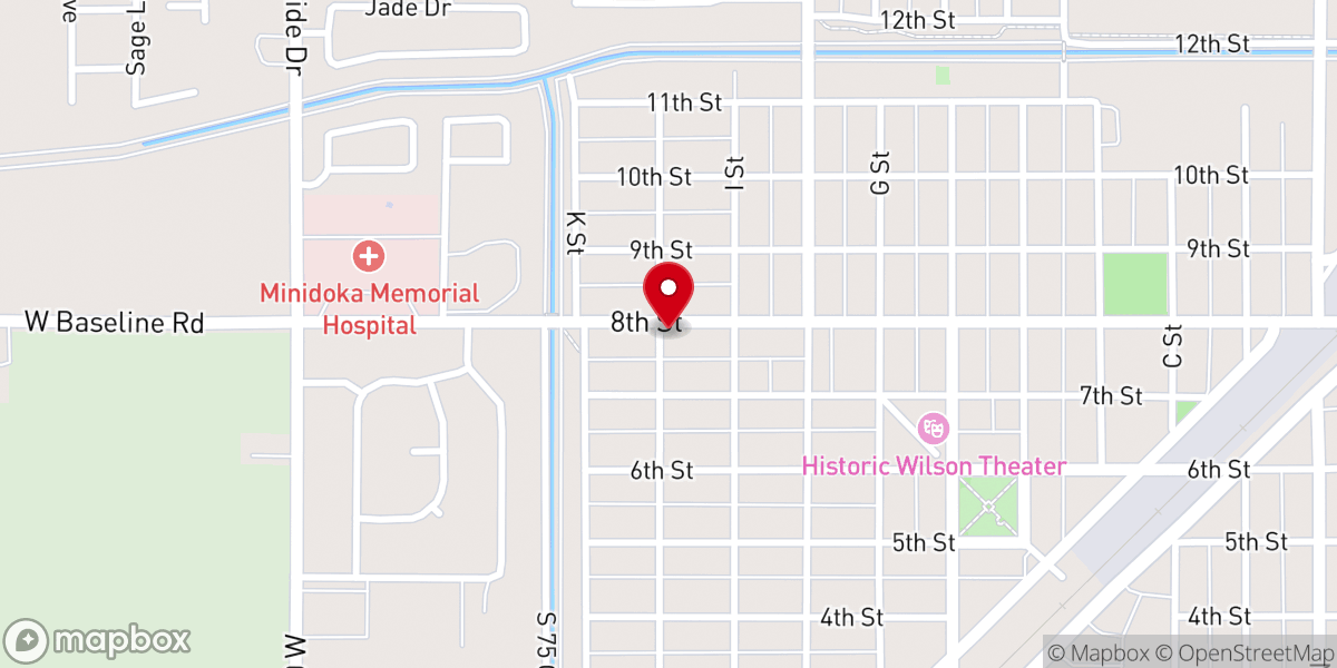 Map showing location of TLC Preschool & Outreach