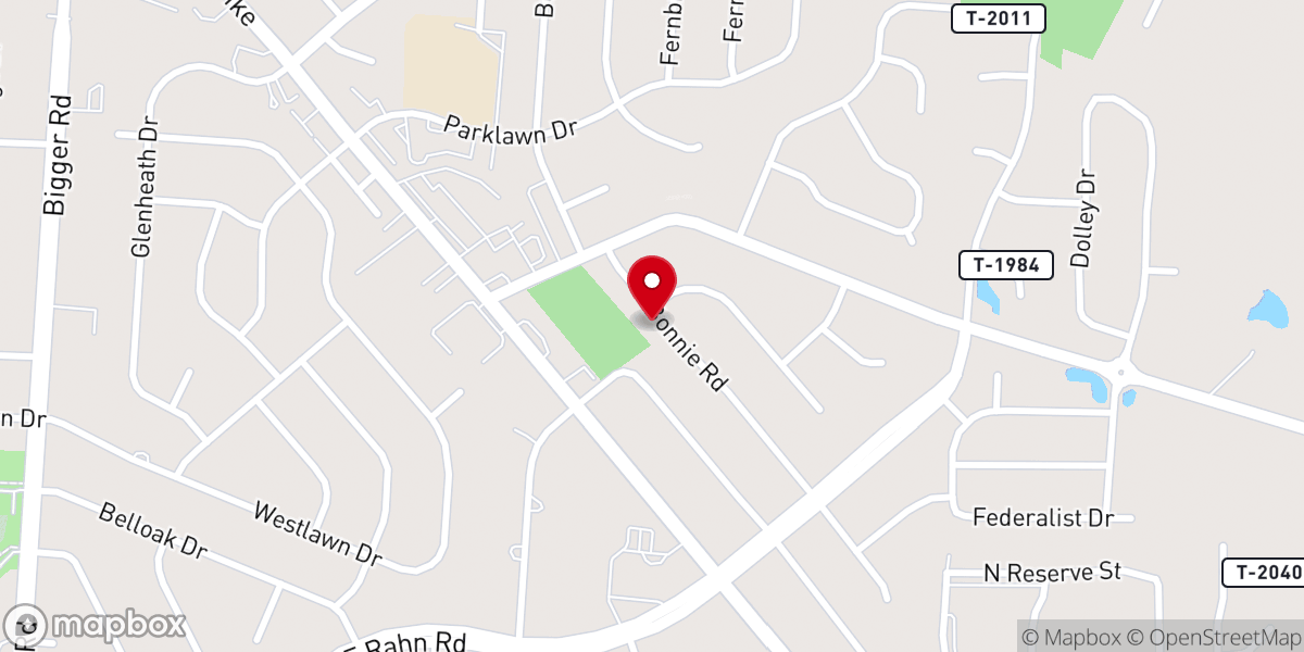 Map showing location of Joshua Christian Ministries