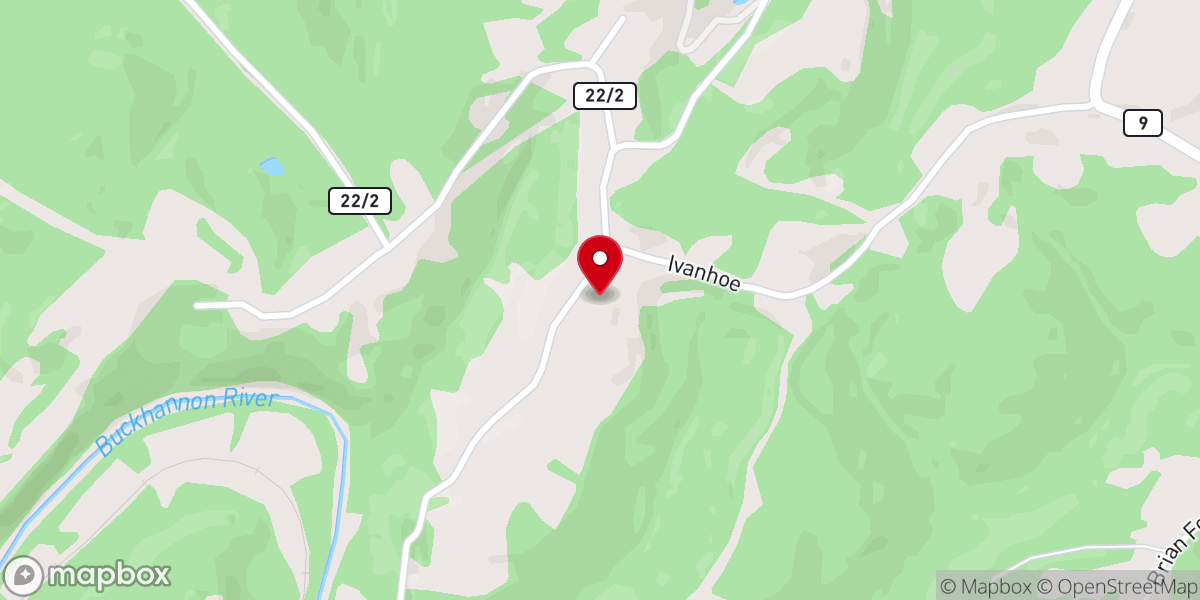 Map showing location of Church Of The Living God