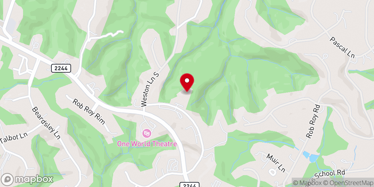 Map showing location of Marian Shrine of Our Lady of Schoenstatt