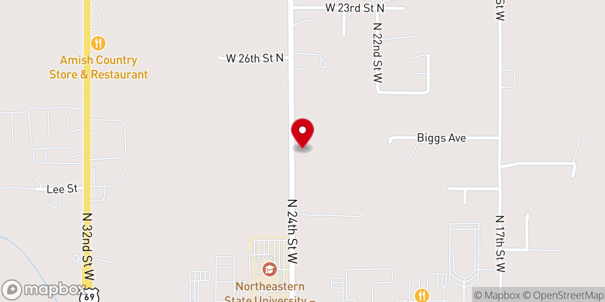Map showing location of Harvest Church Global