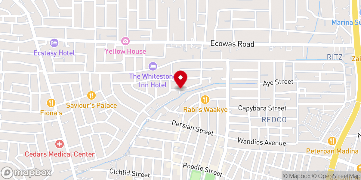 Map showing location of MACEDONIA METHODIST CHURCH