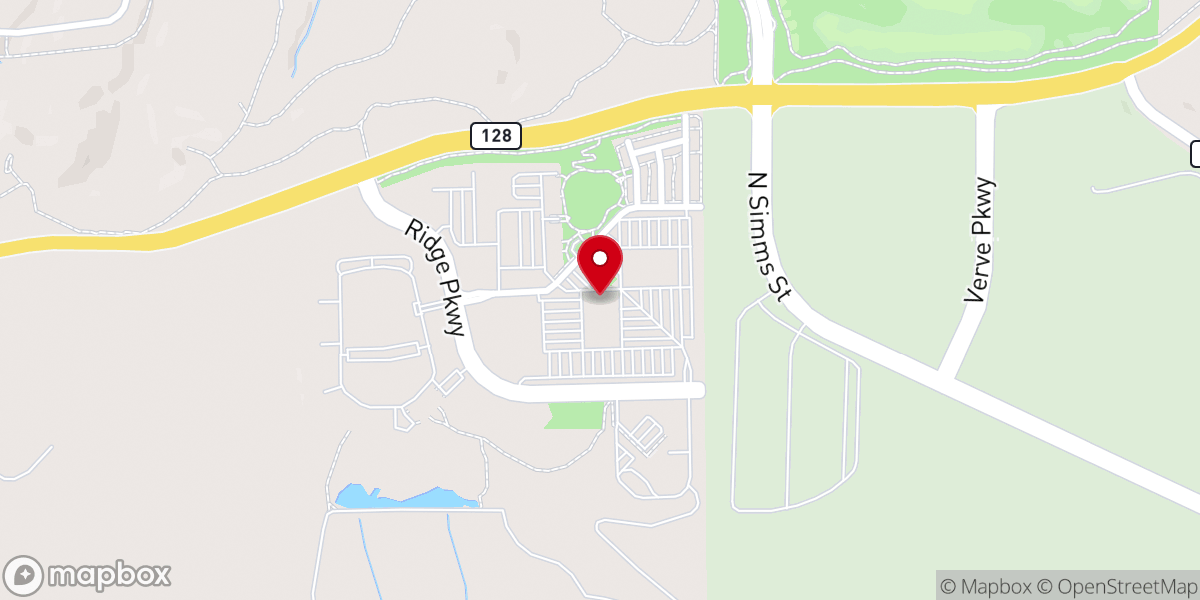 Map showing location of The Village Community Church