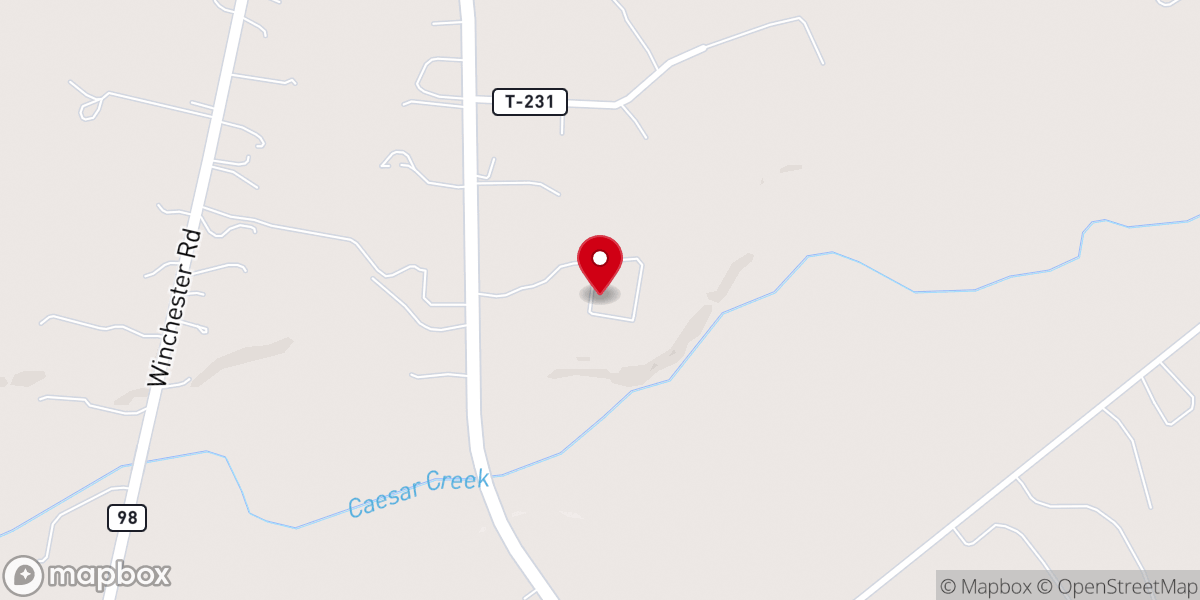 Map showing location of Victory Life Christian Center