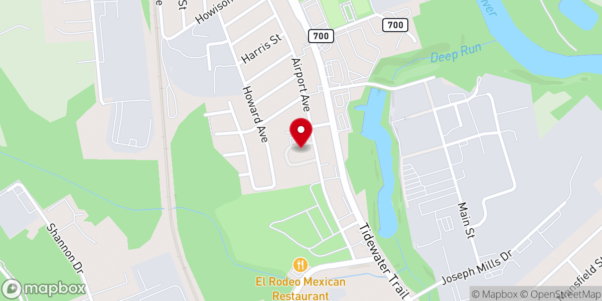 Map showing location of Arm of the Lord Ministries