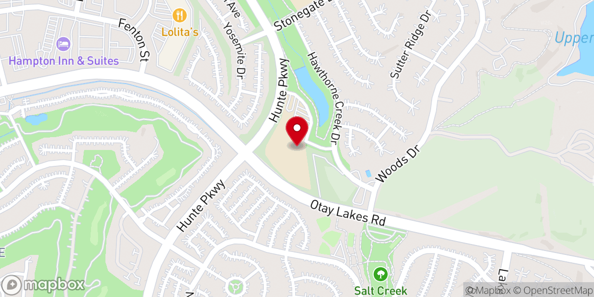 Map showing location of SouthPoint Church