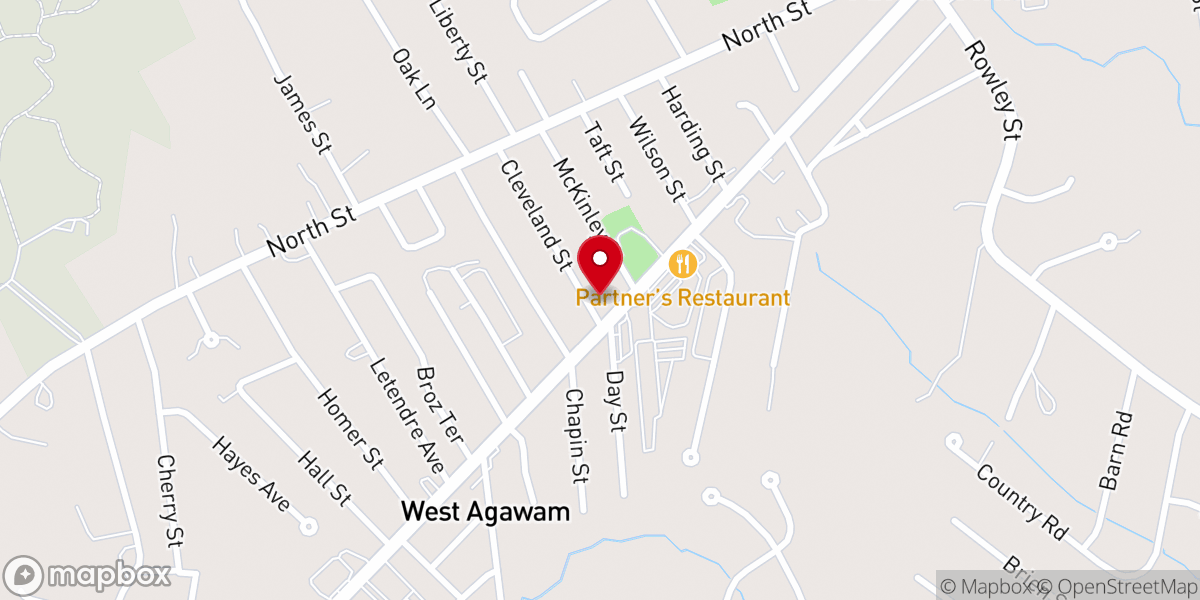 Map showing location of Maranatha Baptist Church
