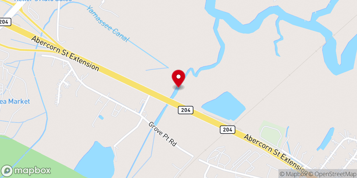 Map showing location of Gospel of Light Deliverance Center